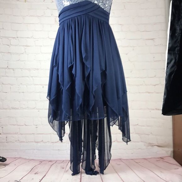 My Michelle sequin strapless handkerchief … - Picture 6 of 16